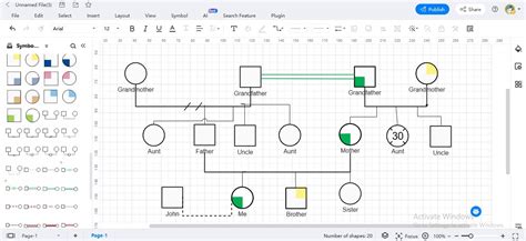 家庭關係分析|MindOnMap Genogram Maker Online：可視化家族史